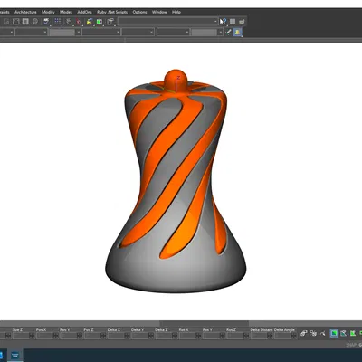 Mô hình Fidget Xoắn Ốc