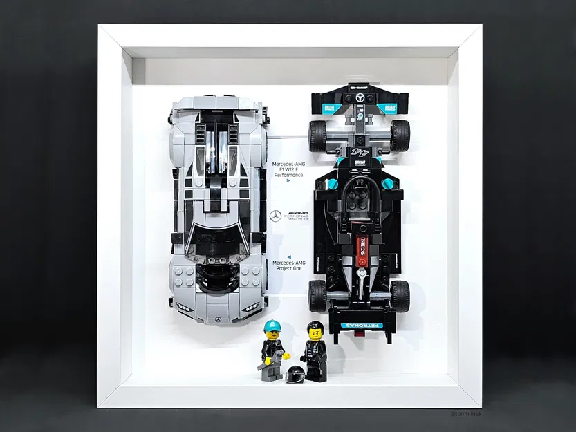 Khung IKEA Sannahed cho xe đua LEGO Speed Champions (in 3D + 2D) - Image 1