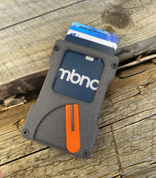 Ví đựng thẻ tín dụng kiêm ngăn đựng tiền xu/tiền mặt - Image 2