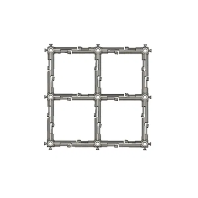 Đế Gridfinity Clickfinity Đế Lưới Có Đầu Nối