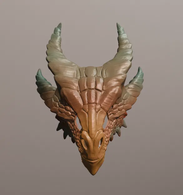 Mặt Nạ Rồng Đồng D&D - Image 4