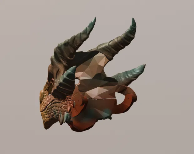 Mặt Nạ Rồng Đồng D&D - Image 5