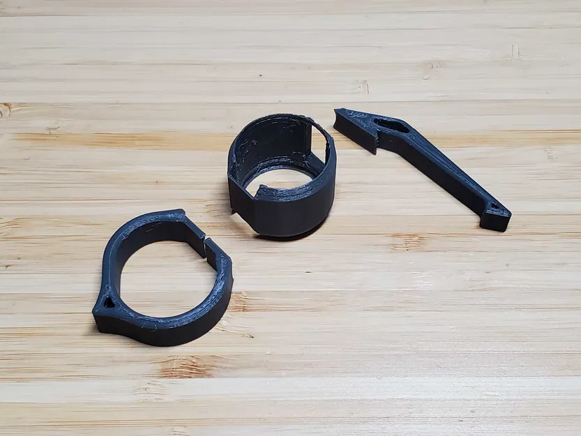 Phụ Kiện Kẹp và Vòng Đèn Pin Phong Cách Tacticool (Convoy S6) - Image 3