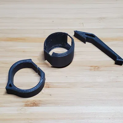 Phụ Kiện Kẹp và Vòng Đèn Pin Phong Cách Tacticool (Convoy S6)