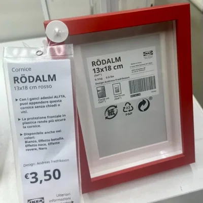 Khung giữ màn hình e-ink Waveshare 7.5 inch cho khung Ikea Rodalm