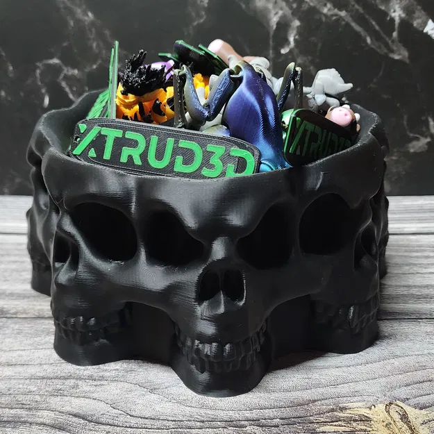 Chén Đựng Kẹo Đầu Lâu Đa Diện Mạo Độc Đáo - Image 1