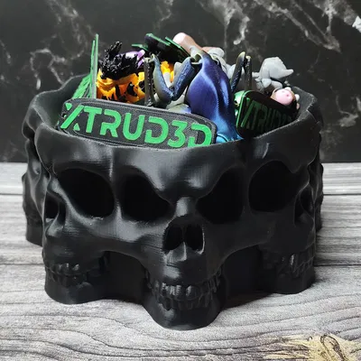 Chén Đựng Kẹo Đầu Lâu Đa Diện Mạo Độc Đáo