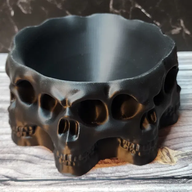 Chén Đựng Kẹo Đầu Lâu Đa Diện Mạo Độc Đáo - Image 2