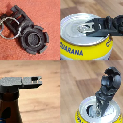 Mở Nắp Chai - Dụng Cụ Mở Bia (Móc Khóa, Dễ In)