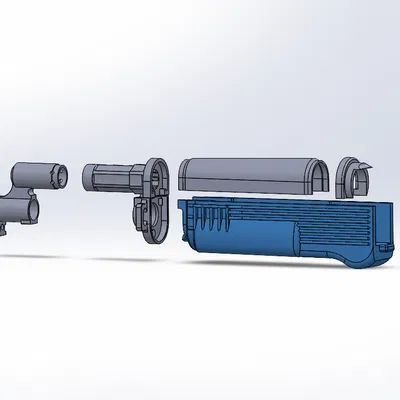 Bộ ốp tay AK-47 Airsoft - Phiên Bản Gốc
