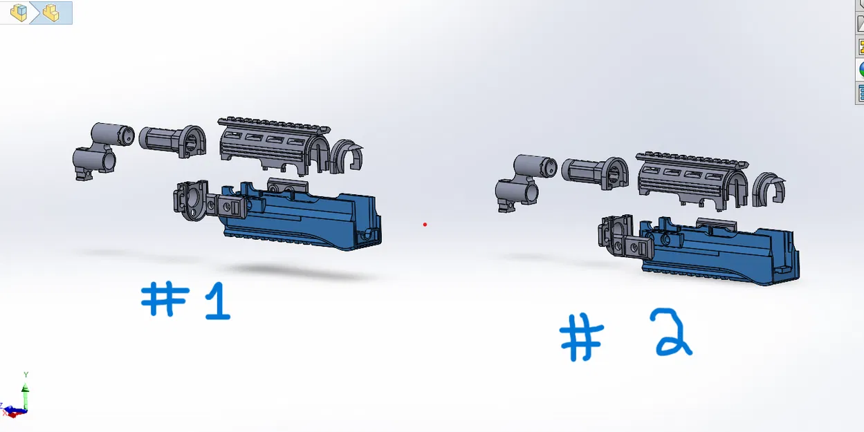 Ốp Tay Cầm AK-47 Airsoft Phiên Bản M-LOK - Image 1