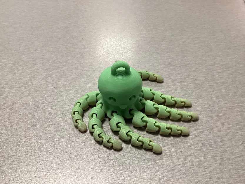 Móc Khóa Bạch Tuộc Mini Dễ Thương - Image 1