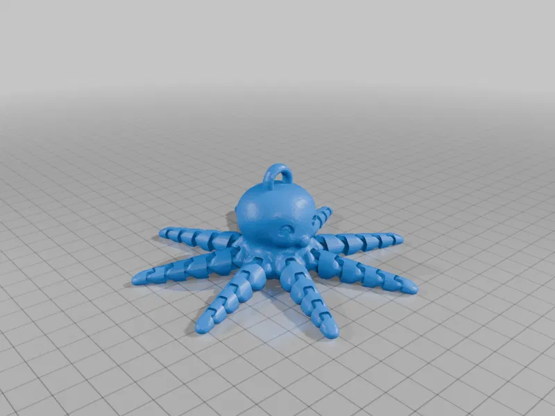 Móc Khóa Bạch Tuộc Mini Dễ Thương - Image 2