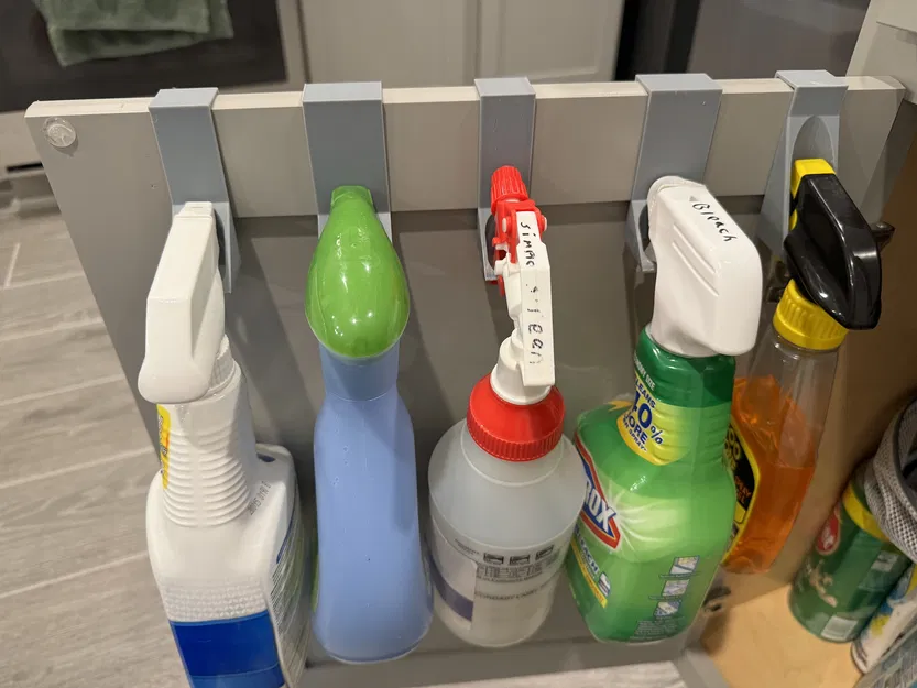 Giá Đỡ Chai Xịt Gắn Cửa Tủ (Không cần khoan/keo) - Image 3