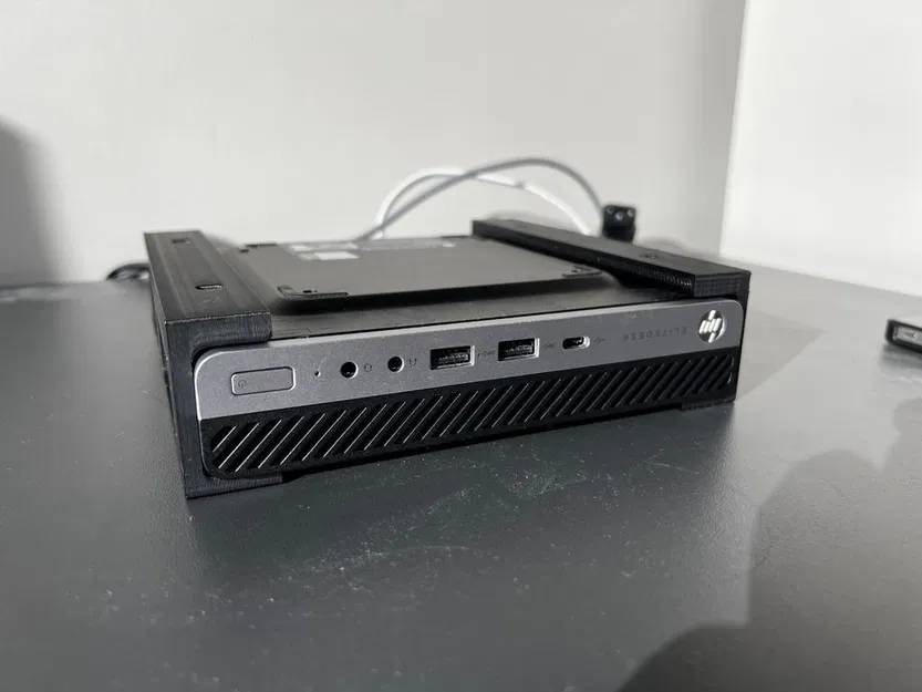 Đế Gắn HP EliteDesk Mini 800 G5 Dưới Gầm Bàn (Có thể dùng cho các mẫu G khác) - Image 2