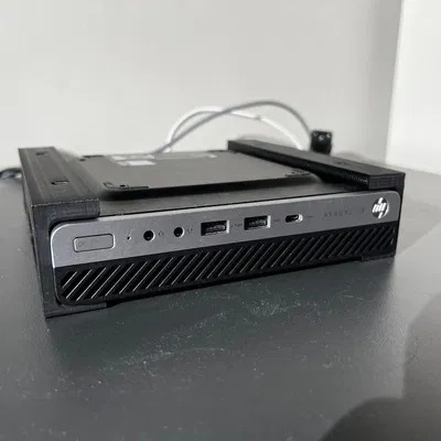 Đế Gắn HP EliteDesk Mini 800 G5 Dưới Gầm Bàn (Có thể dùng cho các mẫu G khác)