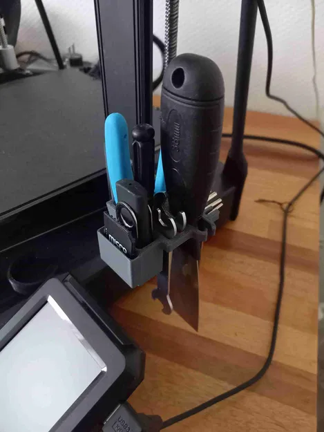 Giá đỡ dụng cụ cho Ender-3 V3 SE/KE (không cần support) - Image 2