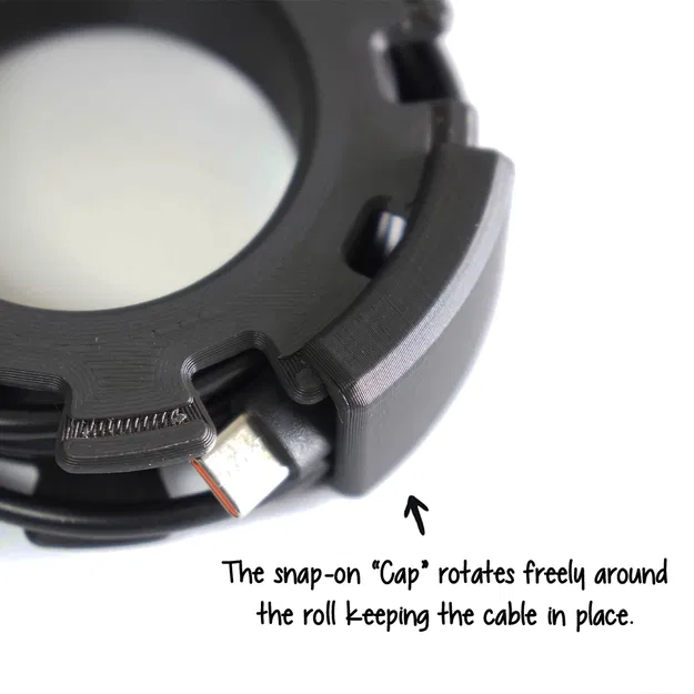 Cuộn Quản Lý Dây Cáp - Cable Roll - Image 3