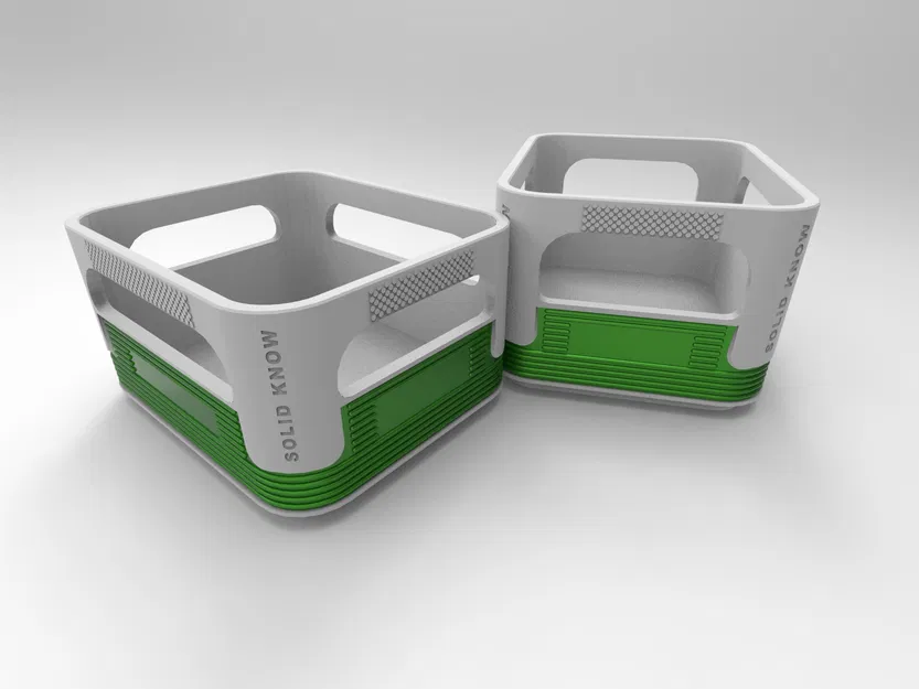 Hộp mini có thể xếp chồng (Thiết kế thùng bia Veltins) - Image 1