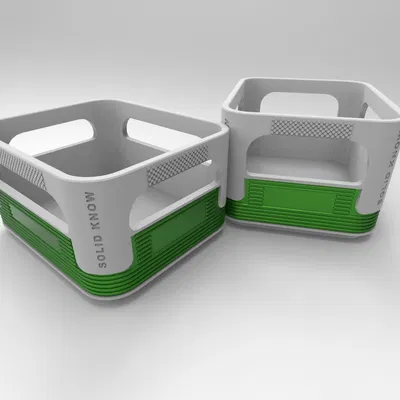 Hộp mini có thể xếp chồng (Thiết kế thùng bia Veltins)