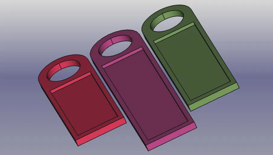 Móc Khóa DYMO Dài 12x30, 40 hoặc 50mm - Image 3