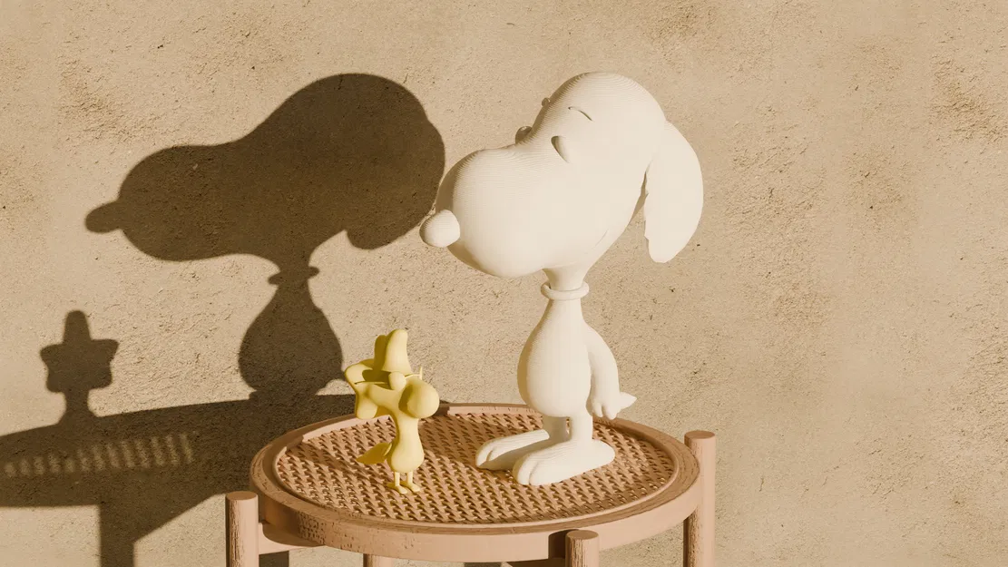 Snoopy và Woodstock (Peanuts) - Trang trí nhà cửa - Image 1