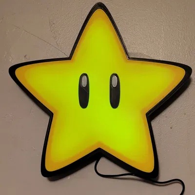 Đèn Hộp Ngôi Sao Mario - Phiên bản Super Mario