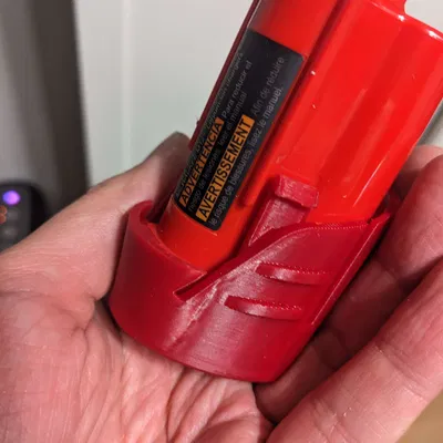 M12 Milwaukee battery TAB FIX (phiên bản có ốc vít dưới)