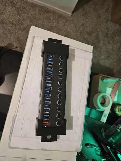 Giá đỡ USB hub Wenter cho khung 8020 - Image 1