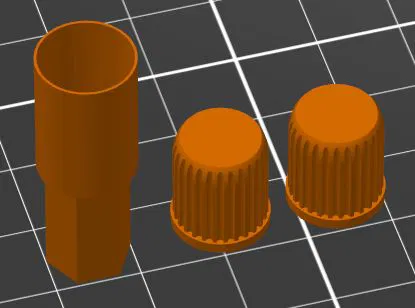 Nắp van Schrader kèm dụng cụ - Image 1