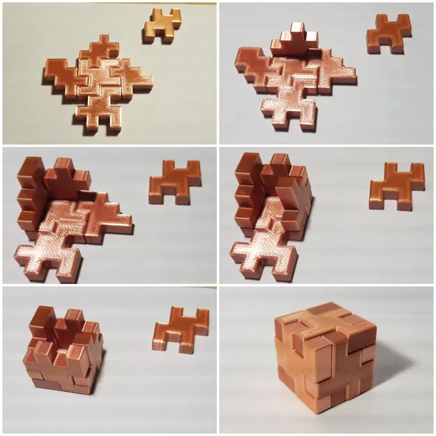 Würfel-Puzzle - Khối Xếp Hình Lập Phương Thử Thách - Image 3