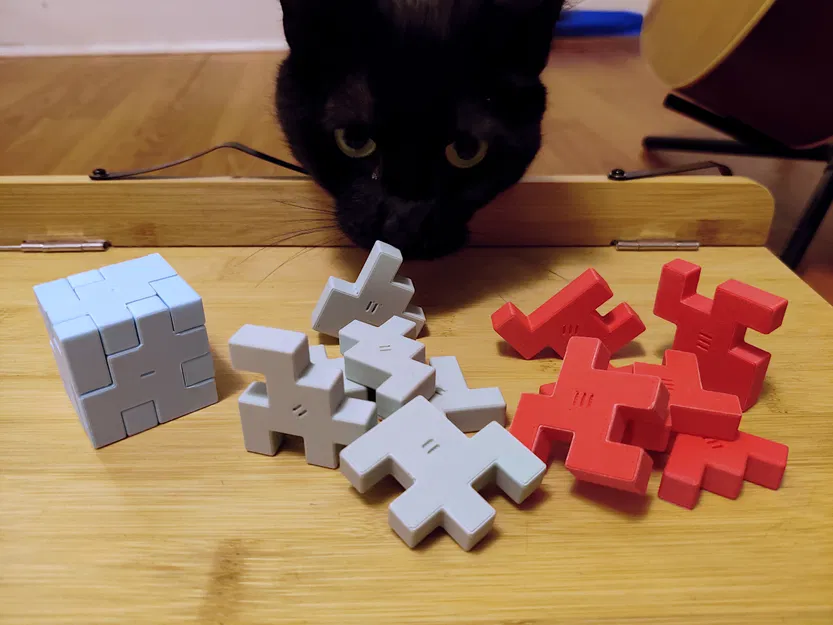 Würfel Cube Puzzles: 3 độ khó, Phóng to, Đánh dấu, Dung sai cải tiến - Image 1