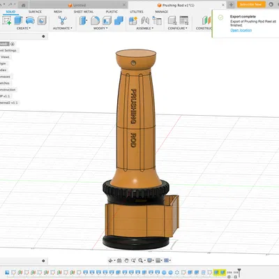 Cần câu / Kaster (Bộ dụng cụ câu cá sinh tồn cho balo)
