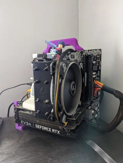 Hộp Case Máy Tính Khung Mở - Image 1