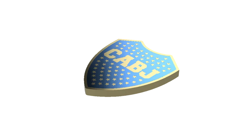 Huy hiệu Boca Juniors 66 sao (ép đùn đơn hoặc kép) - Image 2