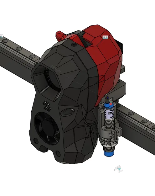 Ngàm MGN9H Stealthburner cho Ender 3 S1 - Image 3