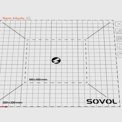 Khuôn Mẫu Bàn In Texure Cho Máy Sovol SV07