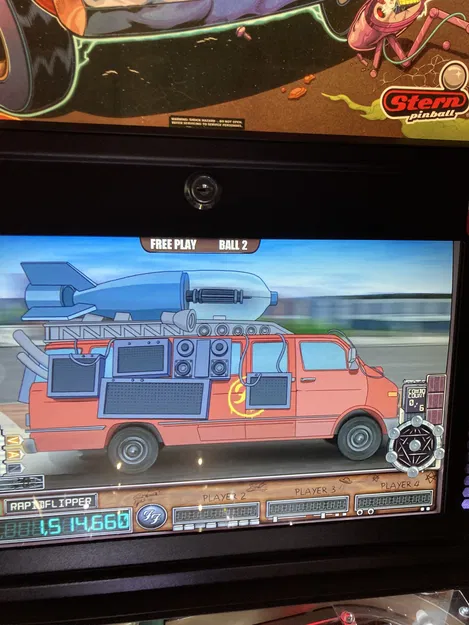 Mô hình Van Foo Fighters cho Stern Pinball Pro - Image 7