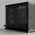 Vỏ Case Raspberry Pi 4B Kiểu Corsair 4000D (RPi 4B) - Thumbnail 1