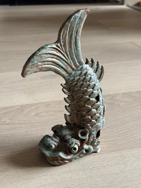 Mô Hình Shachihoko Bảo Vệ Công Trình - Image 1