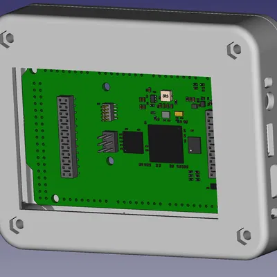 Vỏ Máy Mở Lưng Cho Arduino GIGA R1 WiFi và GIGA Display Shield