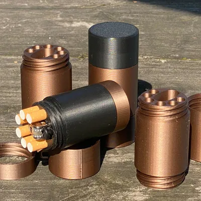 Hộp đựng thuốc lá kèm bật lửa V4 MỚI!!