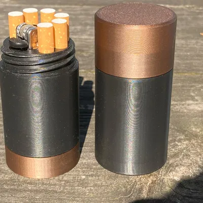 Hộp đựng thuốc lá kèm bật lửa V4 MỚI!!