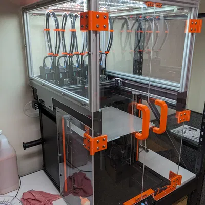 Vỏ máy Prusa XL của Wire
