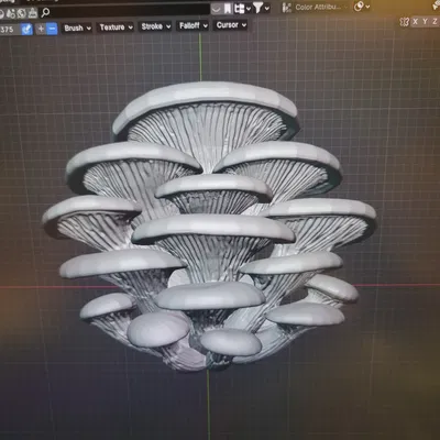 Nấm Sò Xanh Chi Tiết