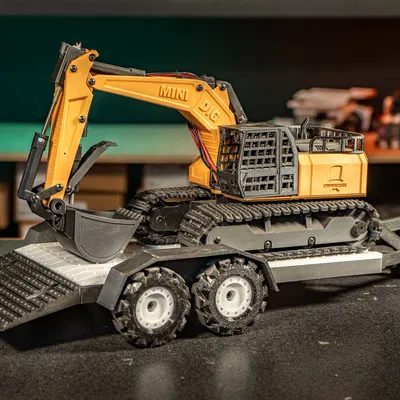 Rơ-moóc RC Tự Chế