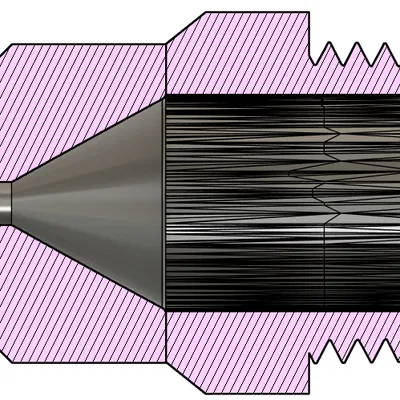 Đầu Vòi Xịt Áp Lực Ren 1/2 NPT