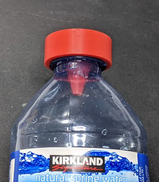 Mẫu Bẫy Ruồi Giấm Siêu Tối Giản Cho Chai Nước Kirkland Costco Canada - Image 2
