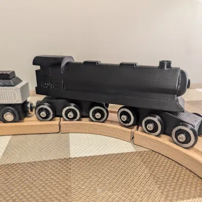 Tàu Hỏa BigBoy Tương Thích Brio