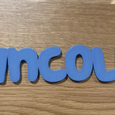 Chữ Cái Kiểu Bluey